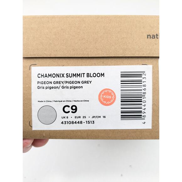 Native Chamonix Summit Bloom Pigeon Grey Winter Boots - Youth - Picture 8 of 8